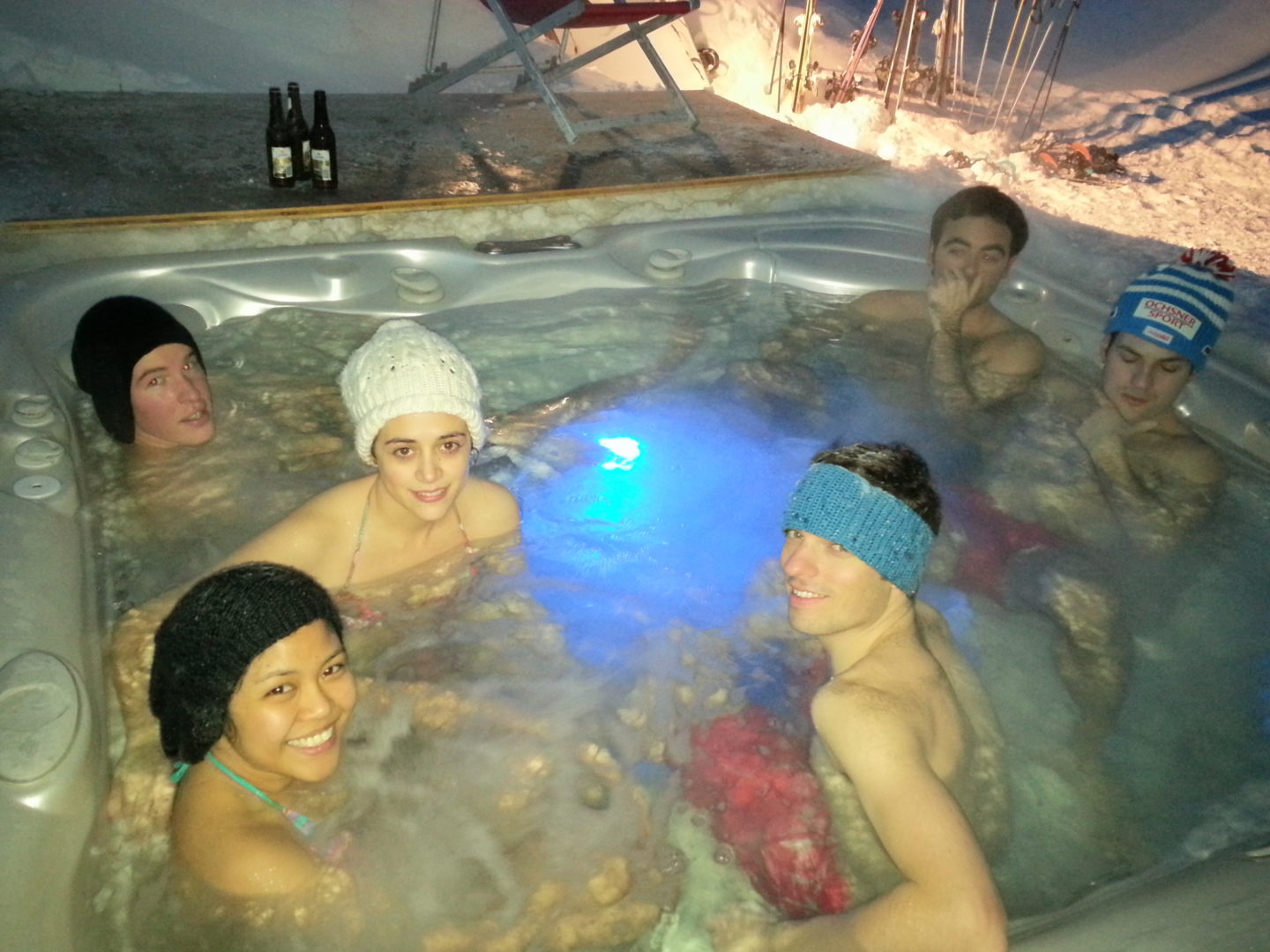 A night in an igloo in Davos