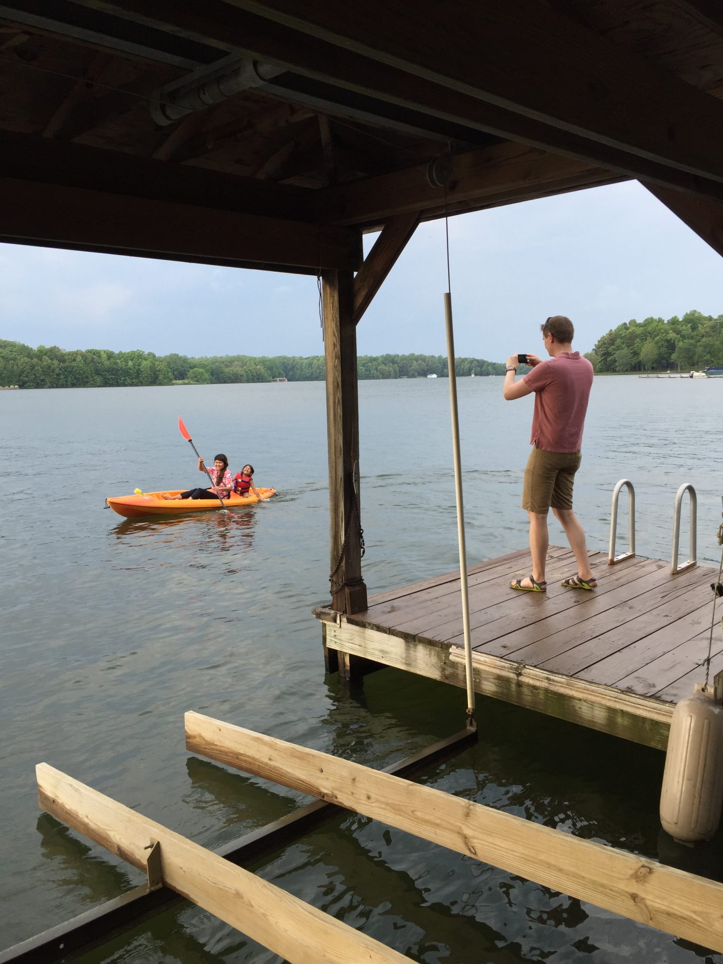 A weekend at a lake house on Lake Anna, Virginia