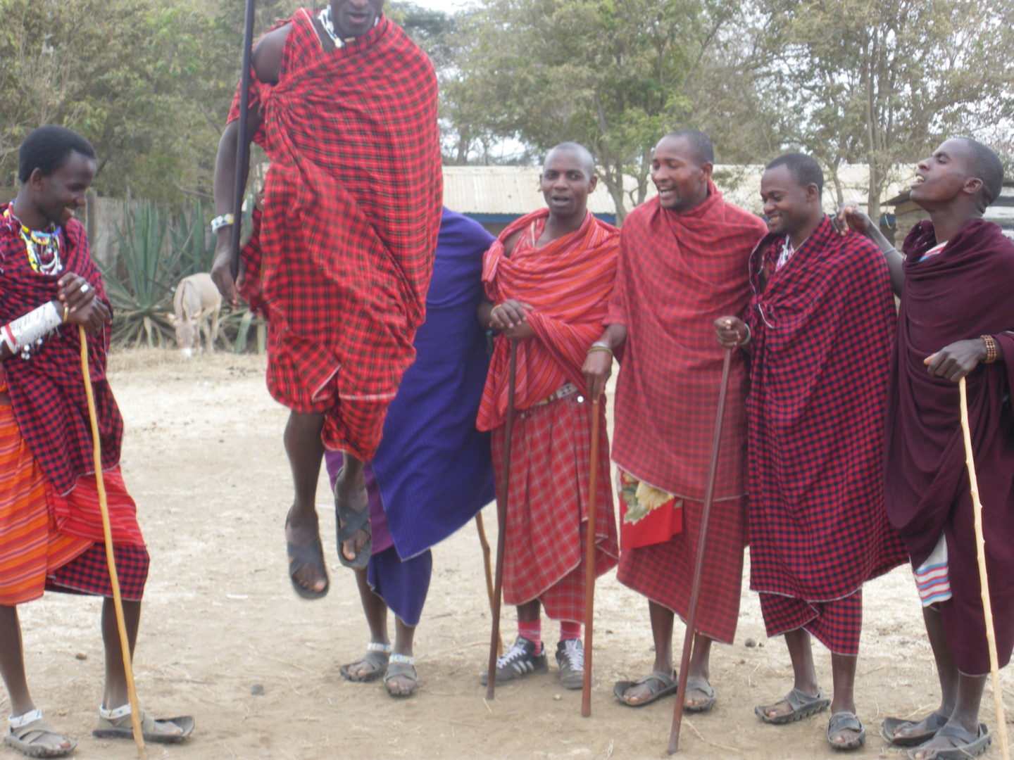 The Masai people of Arusha, Tanzania