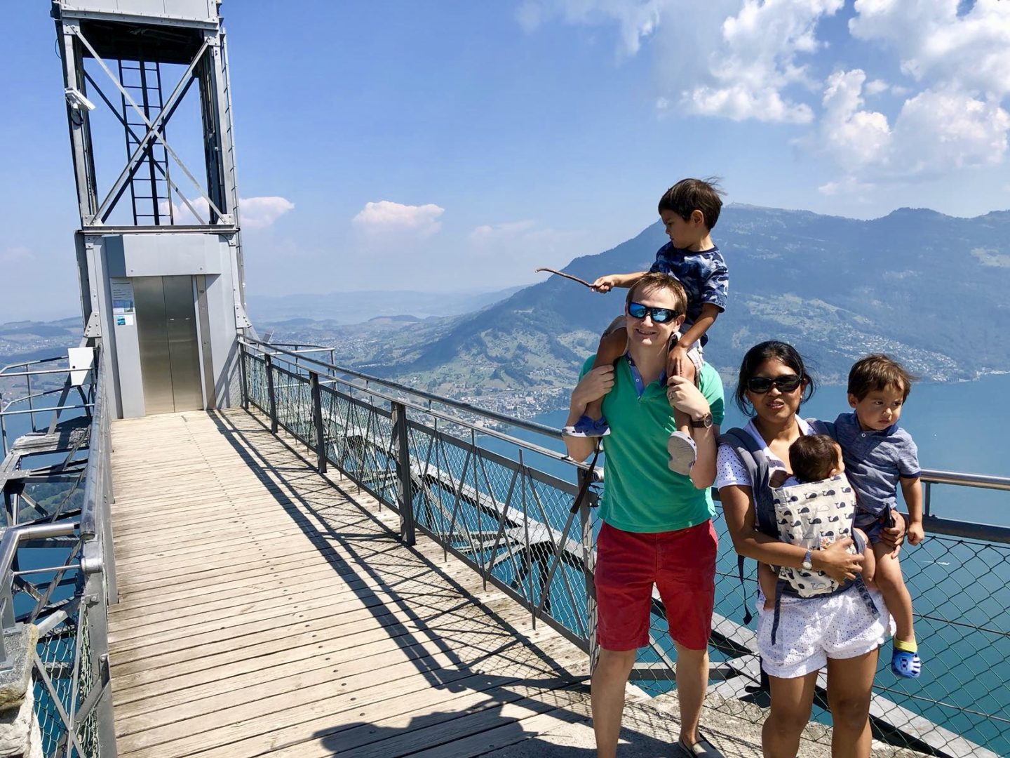 Felsenweg and Hammetschwand Lift with Kids