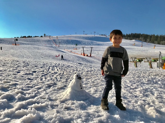 Feldberg snow Black Forest with kids