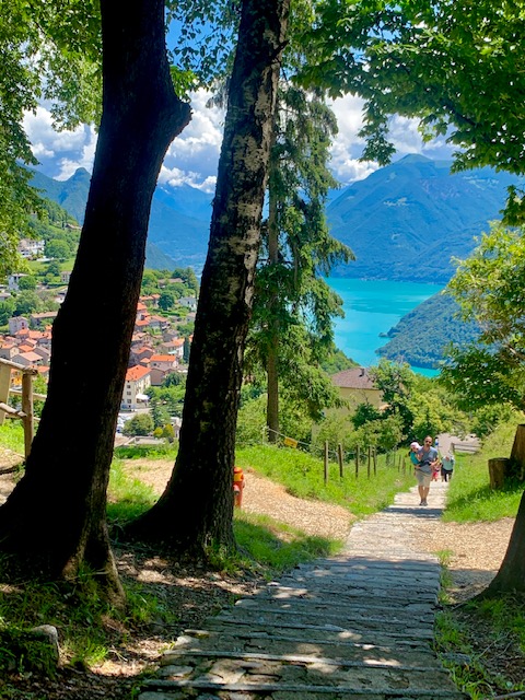 Hiking in Lugano
